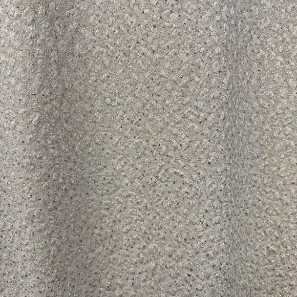 GB Gianni Bini 3/4 Sleeve Drape Back Shift Dress Champagne Shimmer Above Knee L - Picture 6 of 10